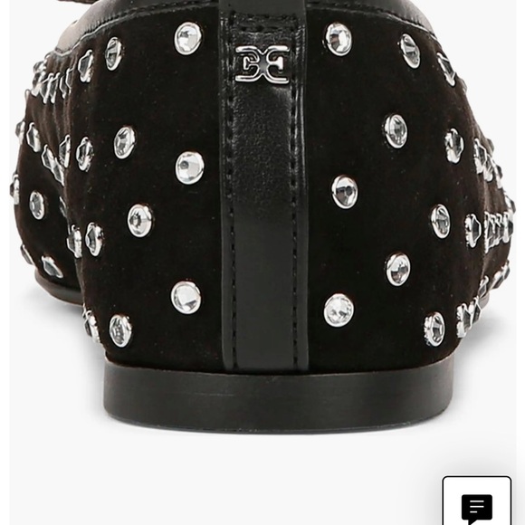 Like new Sam Edelman, leather and suede sparkle flat - Picture 12 of 16